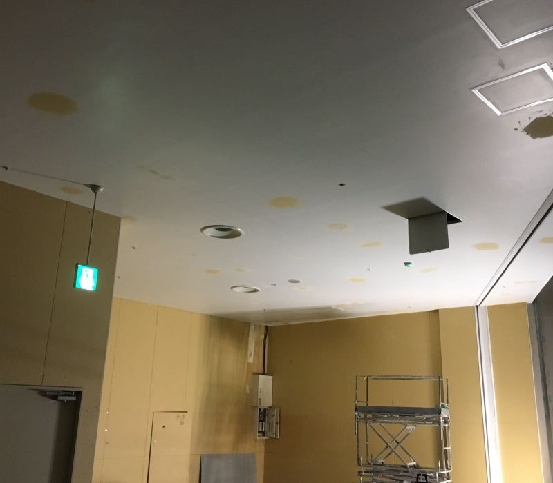 天井復旧